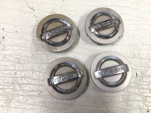 2003-2015 nissan altima 350z maxima wheel center cap 40342 au510 oem set of 4