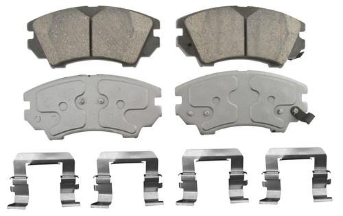 Wagner qc1404 brake pad or shoe, front-thermoquiet brake pad