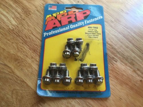 Ss valve cover bolt kit arp 400-7502