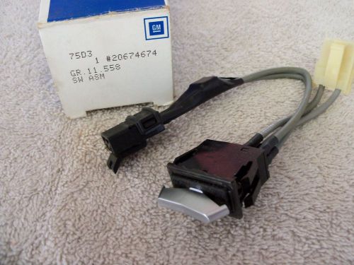 1986-87 buick riveria nos power seat recliner switch