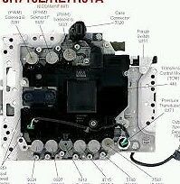 Re7r01a jr710e valve body/tcm nissan 370z/infinity 7 spd automatic transmission.