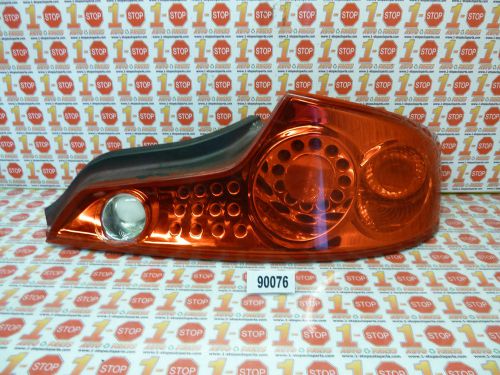 03 04 05 infiniti g35 coupe 2dr passenger/right side tail light lamp oem