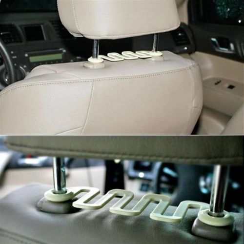 2pcs/lots auto car seat hanger holder hooks snake s shape clip randomly delivery