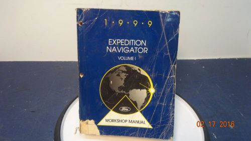 1999 ford expedition navigator workshop service manual book volume one nice oem