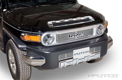 New genuine putco mirror finish aluminum front grille insert for fj cruiser