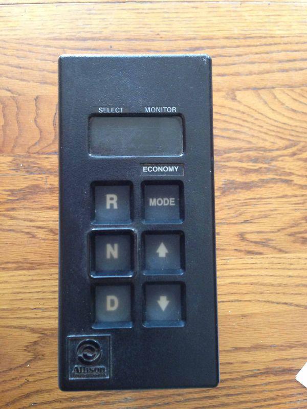 Allison ecu + cal assembly transmission shift pad md3060 29511222