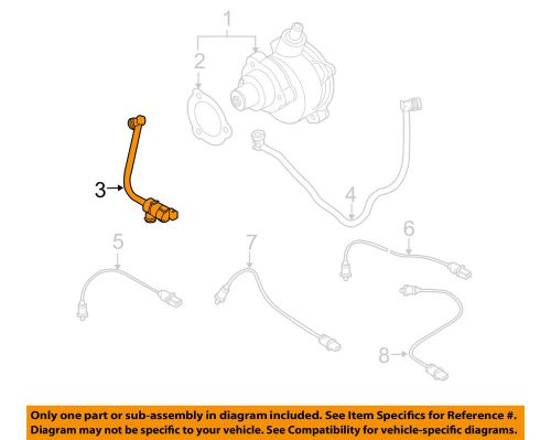 Bmw oem 07-10 x5-fuel tank vent valve 13907618643