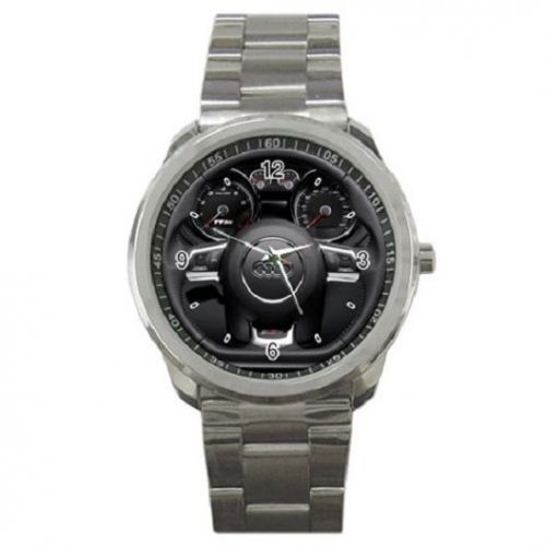 2012 audi ttrs rs flat bottom steering wheel wristwatch