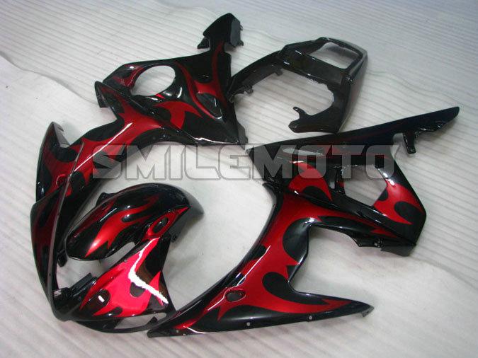 Fairing for yamaha yzf r6 yzfr6 2003 2004 2005 03-05 plastics injection kit bau