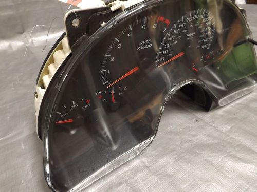 99-2002 camaro z28 ss ta ls1 v8  speedometer instrument gauge cluster 155 mph