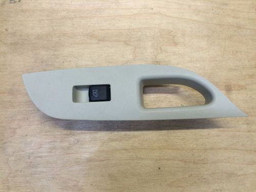 07-13 infiniti g25 g37 g35 beige rr passenger rear power window switch &amp; bezel