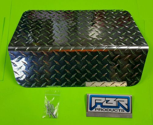 Ez go golf cart part diamond plate access cover 2008-up rxv