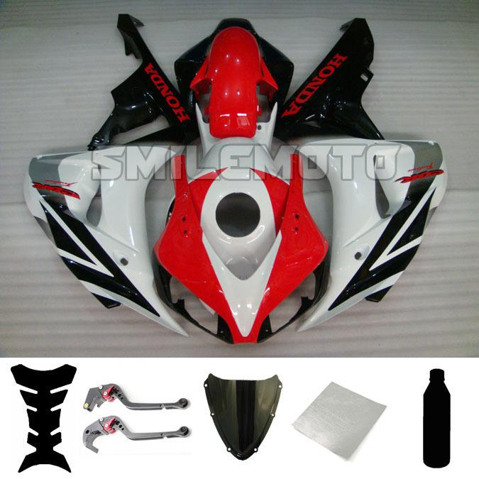 Bundle injection fairing windscreen levers for honda 2006 2007 cbr 1000 rr pae