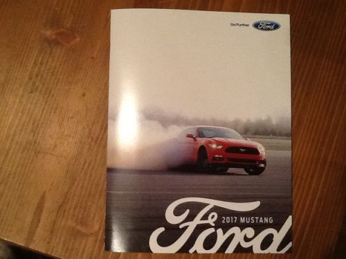 2017 ford mustang brochure new including gt350