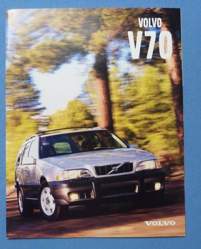 2000 volvo v70 dealer sales brochure~original showroom catalog auto literature