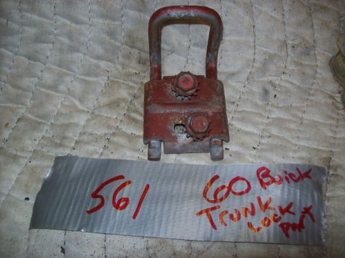 1960 buick trunk lock latch vintage restoration