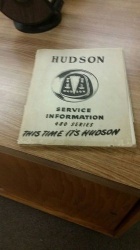 Hudson 480 series, service manual, nice used !