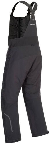 New fieldsheer-snow diamond plate adult textile bib/pants, black, med/md