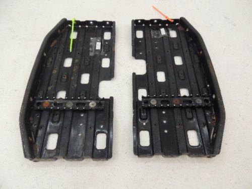 08-09 polaris trail blazer 330 left right footwells floor boards pegs set a