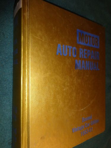 1953-1961 chevy ford olds cadillac mercury pontiac &amp; more shop manual / book 60+