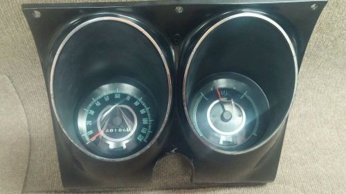 67 68 firebird instrument cluster 160 mph speedo 67 68 camaro