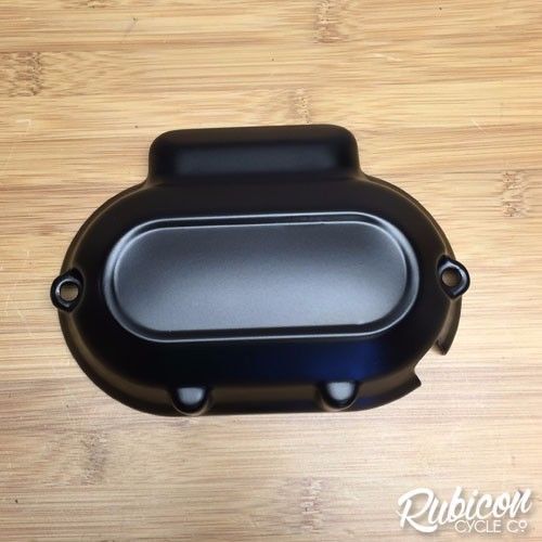 Harley transmission side cover • denim black • 2014 up street road glide touring