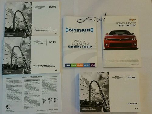 2015 camaro owners manual