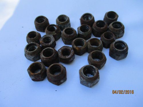 Vintage lot of lug nuts