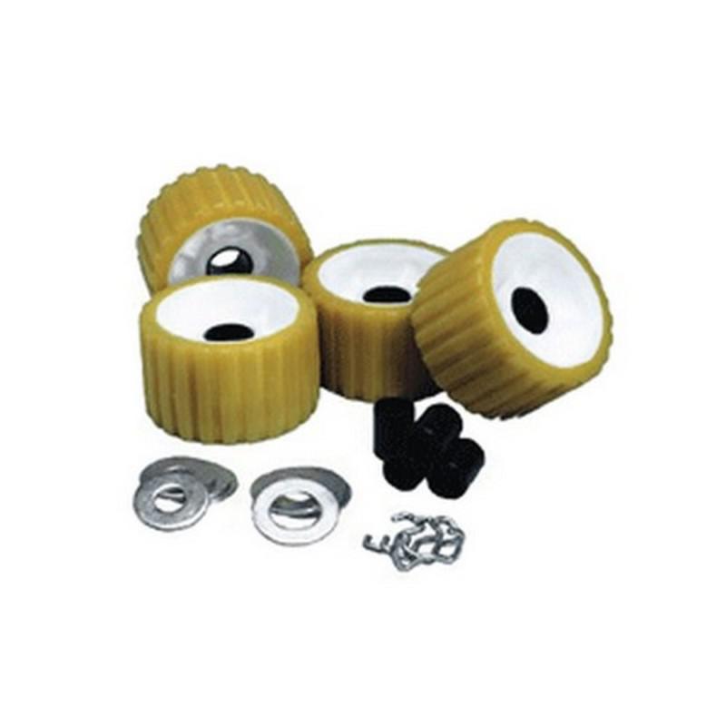 Gold c.e. smith 4 pack ribbed roller replacement kit  