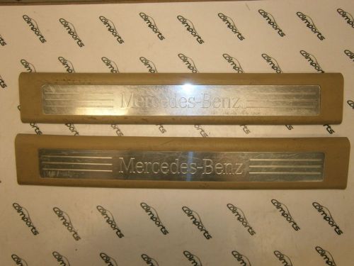 05 06 07 09 10 11 mercedes ml350 door scuff sill plate front set oem 1646803335