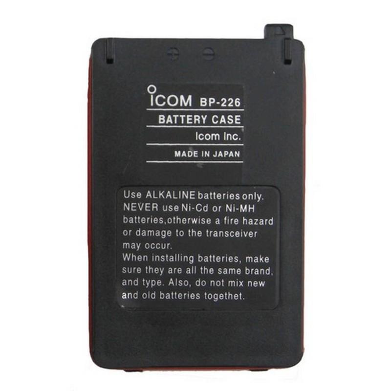 Icom bp226 alkaline battery case for icom m88