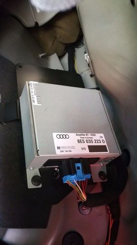 2007 audi a4 radio amplifier 8e5035223d /  8e5 035 223d