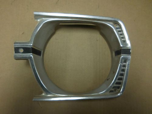 1967 plymouth valiant left headlight bezel