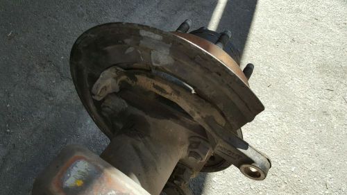 Lf left drivers silverado sierra 2500 3/4 ton pick up rear brake backing plate