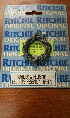 Ritchie sh-0102 xsp led wire assembly green voyager &amp; helmsman 1oz
