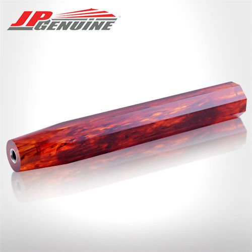 Jdm vip crystal style 300mm mt / at shifter shift knob amber - universal 2