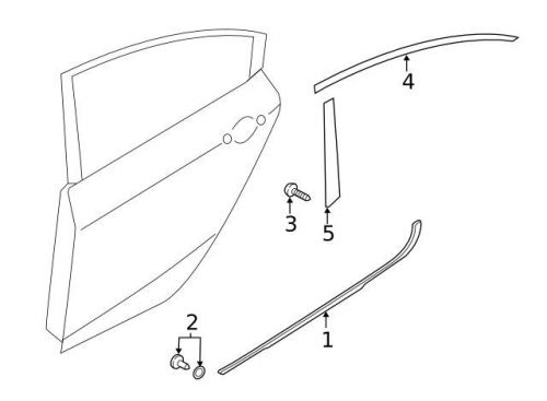 Genuine 2014-2016 kia black out tape 86391-a7000