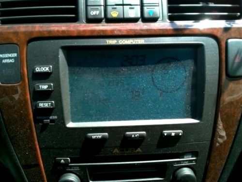 Display dash w/o navigation fits 04-06 mdx 232186