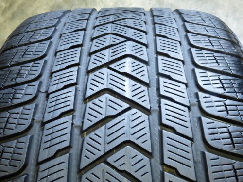 2 used pirelli scorpion winter, 295/35/21 p295/35r21, tire n 64705 ur