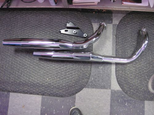 Honda vt750 stock exhaust, new take offs!