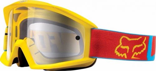 Fox racing main prints vandal blue/yellow