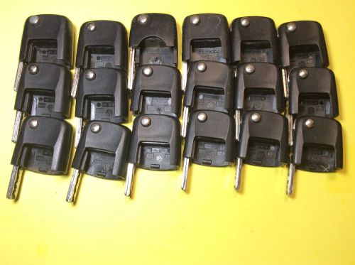 Lot of 18 volkswagen used  keyless heads