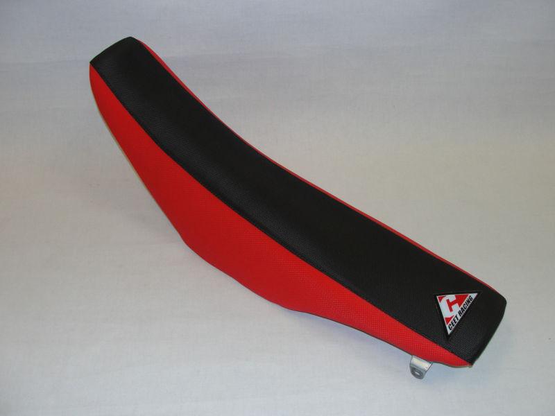 Honda crf250r 04-09 crf 250r 2004-2009 red & black gripper complete seat