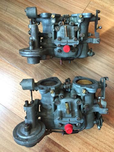 Pair of solex carburators mercedes 190sl from 1956-1963...rebuild!