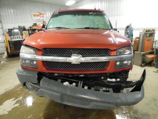 2002 chevy avalanche 1500 rear seat belt & retractor only rh passenger tan