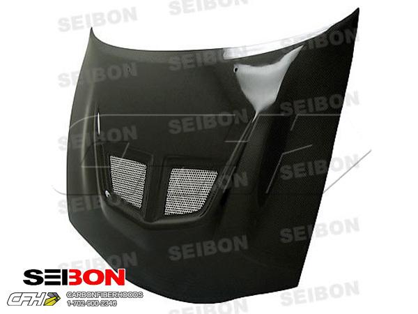 Seibon carbon fiber evo-style carbon fiber hood kit auto body mitsubishi eclipse