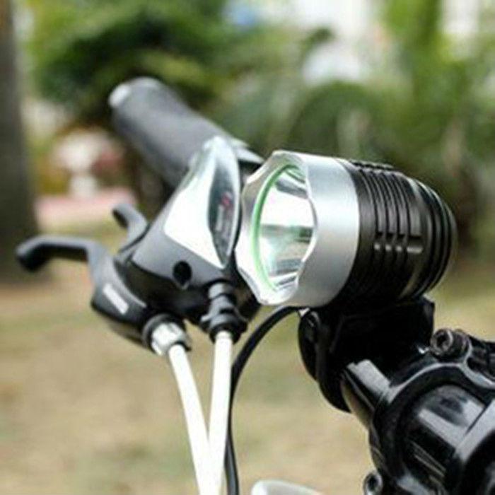 2 in 1 cree xm-l t6 1800 lumen led bicycle bike headlight lamp/ bicycle led head