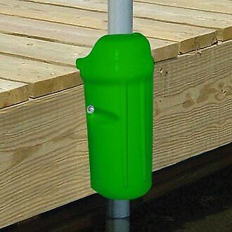 Taylor made 45657 - 17&#034; l x 7&#034; d green vinyl post dock bumper