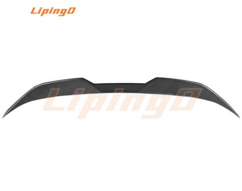 Abs carbon rear door tail trunk spoiler wing for bmw 2 series g42 coupe 2022-25