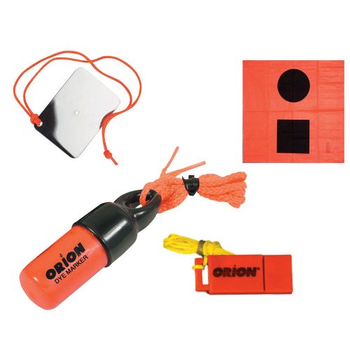 Orion signaling kit - flag, mirror, dye marker &amp; whistle